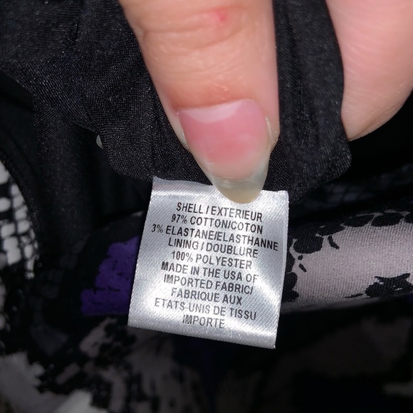 Milly purple and gray python print pencil skirt - Picture 13 of 13